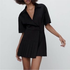 Zara Poplin Dress